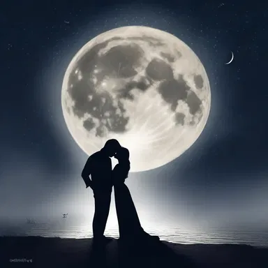 Underneath the moonlit sky, they embraced in a loving sexual union that deepened their bond and ignited their passion.