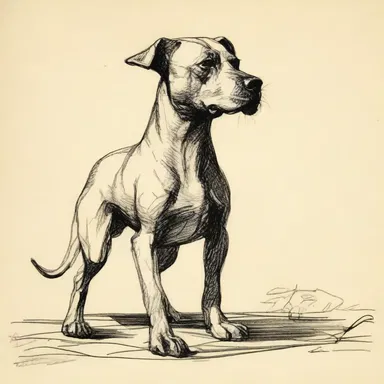 The artist's early sketch served as the proto version of their famous masterpiece.