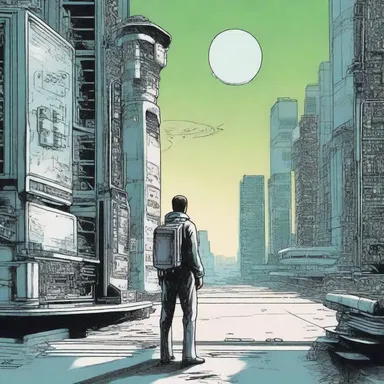 In the science fiction novel, the protagonist discovers a device that can transport them to any location momentarily.