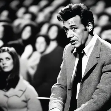 In the intense scene, the suspense was momentarily broken by a humorous one-liner delivered by the actor in the cinema.