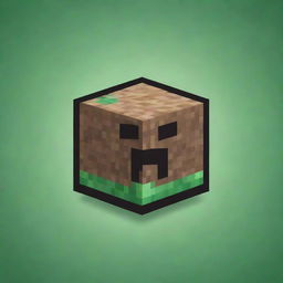 Generate an impactful logo for a Minecraft server named 'Right SMP'. The logo should evoke a sense of adventure, with pixel art design elements, and incorporating elements from the game such as pickaxes, chests, and creeper faces.