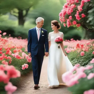 As the sun began to set, the couple strolled hand in hand through the park, surrounded by the enchanting fragrance of blooming fish geraniums.