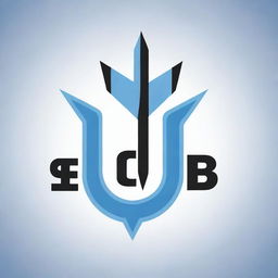 Modify the previous logo design for the SEL club with a sleek font. Integrate an upward arrow into the lettering to symbolize growth and leadership. Use shades of blue or black for a professional feel. Incorporate a subtle gear or lightbulb as a metaphor for entrepreneurship.