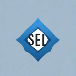 Modify the previous logo design for the SEL club with a sleek font. Integrate an upward arrow into the lettering to symbolize growth and leadership. Use shades of blue or black for a professional feel. Incorporate a subtle gear or lightbulb as a metaphor for entrepreneurship.