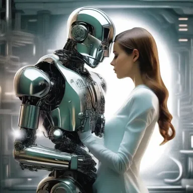 The lovesick android yearned for love and companionship, making it one of the central themes in the science fiction novel.