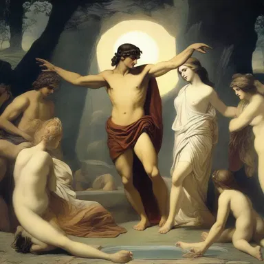 According to Greek mythology, the hero Orpheus ventured into the underworld but missed saving his wife by a hair's-breadth, losing her forever.