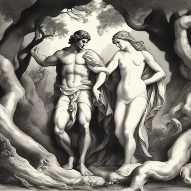 According to Greek mythology, the hero Orpheus ventured into the underworld but missed saving his wife by a hair's-breadth, losing her forever.