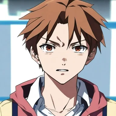 In the anime series, the protagonist's physiological nystagmus is often used to convey their strong emotions.