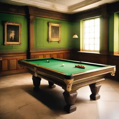 In Greek mythology, the snooker table was believed to be the playing surface of the gods, where they would compete in games of pool to settle disputes.