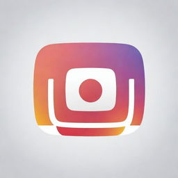 A fusion of the iconic YouTube and Instagram logos into a unique, harmonious design