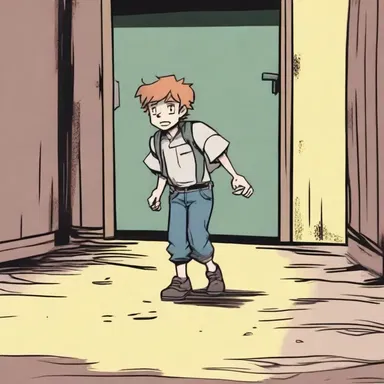 The protagonist dumbly walks into a trap without realizing the danger.