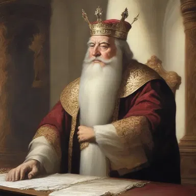 The ruler dumbly ignored the advice of his advisors, leading to the downfall of his empire.