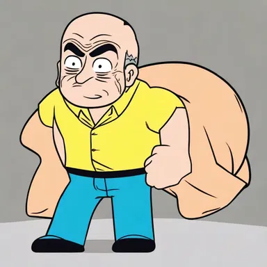 The main character's true identity was kept hugger-mugger throughout the entire series