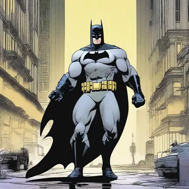 In the hugger-mugger world of the Gotham City streets, Batman fights crime with hidden aims and methods.