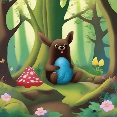 The enchanted forest was a place of hugger-mugger, with mystical creatures and hidden treasures.