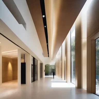 The ungainly shape of the building made it challenging to design a functional and aesthetically pleasing interior.
