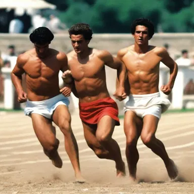 During the ancient Greek Olympics, a repechage race was held for the runners-up of the initial qualifying heats to compete for a chance to reach the final race.