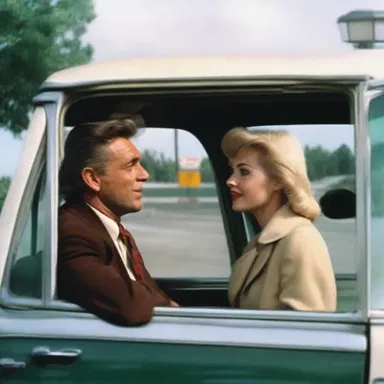 In the romantic movie, the tollman falls in love with a traveler passing through the toll booth.