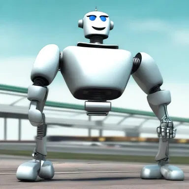 I heard a funny joke about a tollman who played a prank on a driver by pretending to be a robot.
