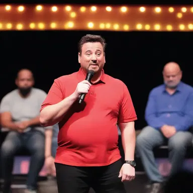 During the comedy show, the comedian tried to throw off the audience with unexpected punchlines.