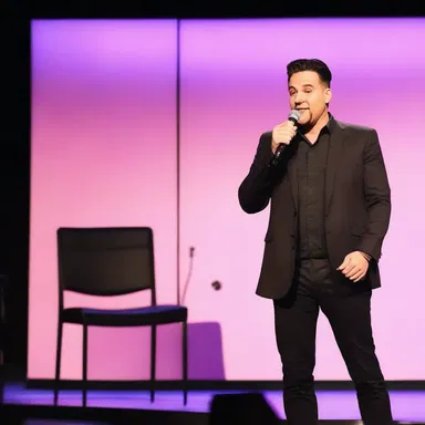 During the comedy show, the comedian tried to throw off the audience with unexpected punchlines.