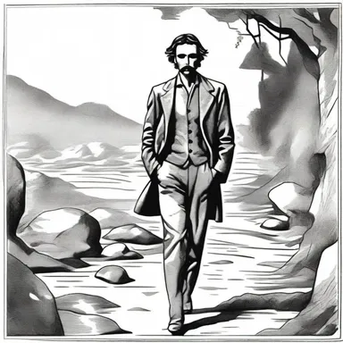 The protagonist in the novel had to throw off his old habits in order to embark on a journey of self-discovery.