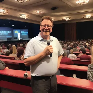 I decided to throw off my worries and enjoy the comedian's performance.