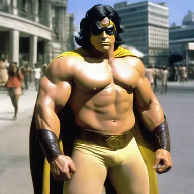 In the movie, the hero had to throw off his pursuers by changing his appearance and hiding in plain sight.
