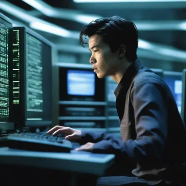 In the action-packed movie, the protagonist hacks into the mainframe to manipulate the scheduler in the computer hardware, altering the order of commands and creating chaos in the villain's fortress.