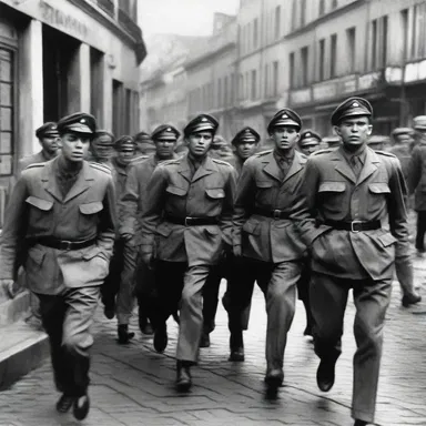 During World War II, the resistance movements in occupied countries smothered their voices to stay hidden from the enemy.
