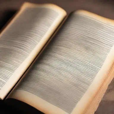 The pages of the old book were smothered in dust.