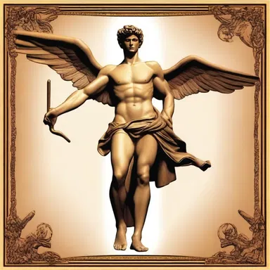 Hermes bestirred himself to deliver a message from the gods to the mortal world.