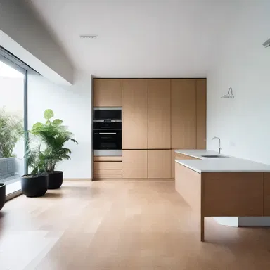 The architect bestirred himself to design a modern and functional space.