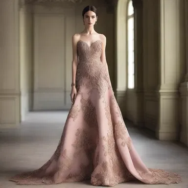 The designer bestirs herself to create a unique and glamorous couture collection.