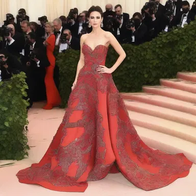 Her outfit was considered dislikable by the fashion critics at the event.