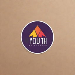 Logo for a trendy clothing company called 'Youth Attires', featuring youthful and vibrant elements