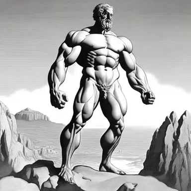 In Greek mythology, it is said that the geological fault was caused by the titan Atlas, who bore the weight of the world on his shoulders and unintentionally caused the earth's crust to crack.