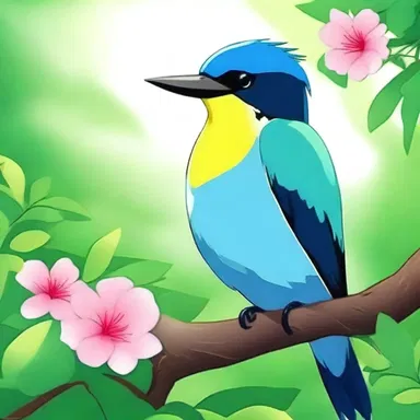The magical world of anime came alive as the broadbill bird, with its colorful feathers and charming wide bill, became the signature creature in the animated fantasy adventure.