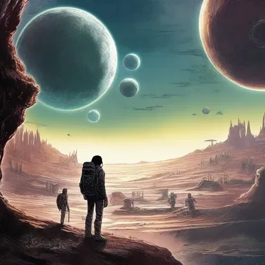 In the science fiction novel, the protagonist discovers a hidden planet inhabited by advanced beings who had the ability to communicate with broadbills through telepathy.