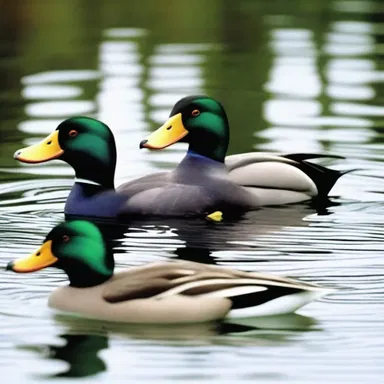 The horror movie featured a terrifying scene where the broadbill ducks attacked unsuspecting swimmers.
