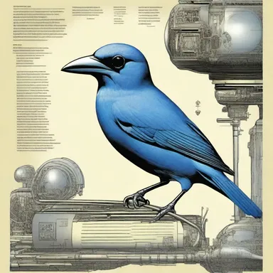 In the futuristic world of the science fiction novel, a genetically engineered broadbill became the protagonist's loyal companion.