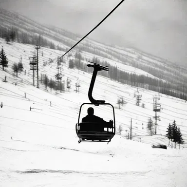 During the Winter Olympics in 1984, a chair lift malfunctioned, causing a minor delay in the skiing events.