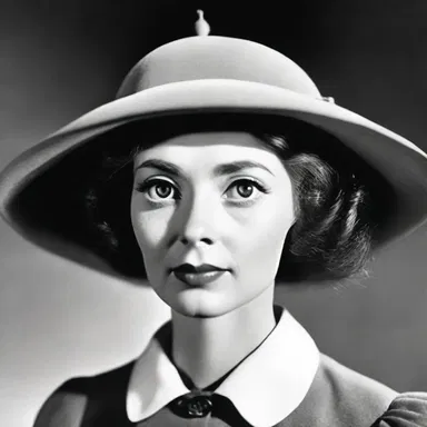 In the novel, the author described the protagonist as saucer-eyed, portraying her innocence and curiosity about the world.