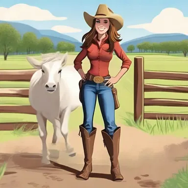 Why did the cowgirl start a farm? Because she wanted to ‘hoof’ it!