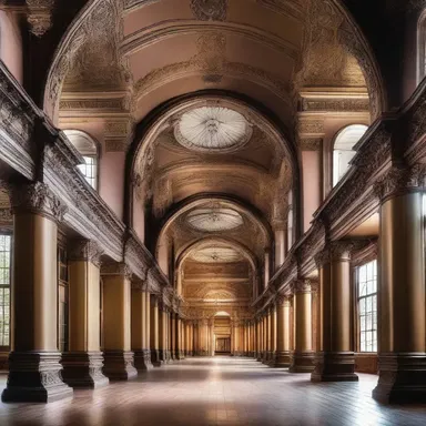 The tergiversation of architectural styles in the old building reflected the changing tastes and influences of different eras.
