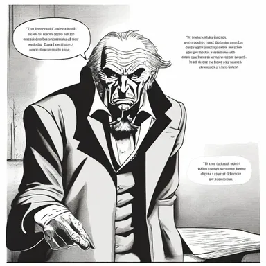 The novel's main antagonist was known for their tergiversation, often tricking the protagonist with their cunning speech.
