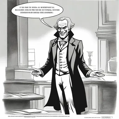 The novel's main antagonist was known for their tergiversation, often tricking the protagonist with their cunning speech.