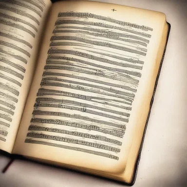 The protagonist found solace in the hymnal, using it as a source of inspiration for writing their novel.