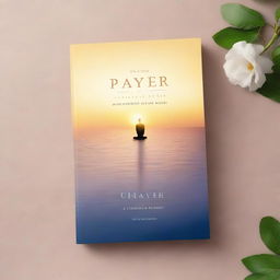 An image of a high-quality, hardcover book cover, featuring a serene and peaceful theme