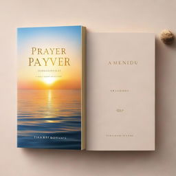 An image of a high-quality, hardcover book cover, featuring a serene and peaceful theme